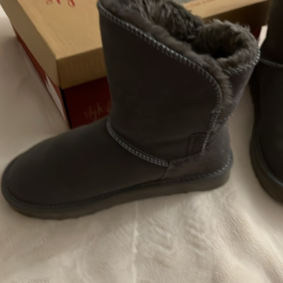 Style & Co. Dark Gray Boots - New With Tags - Picture 5 of 10